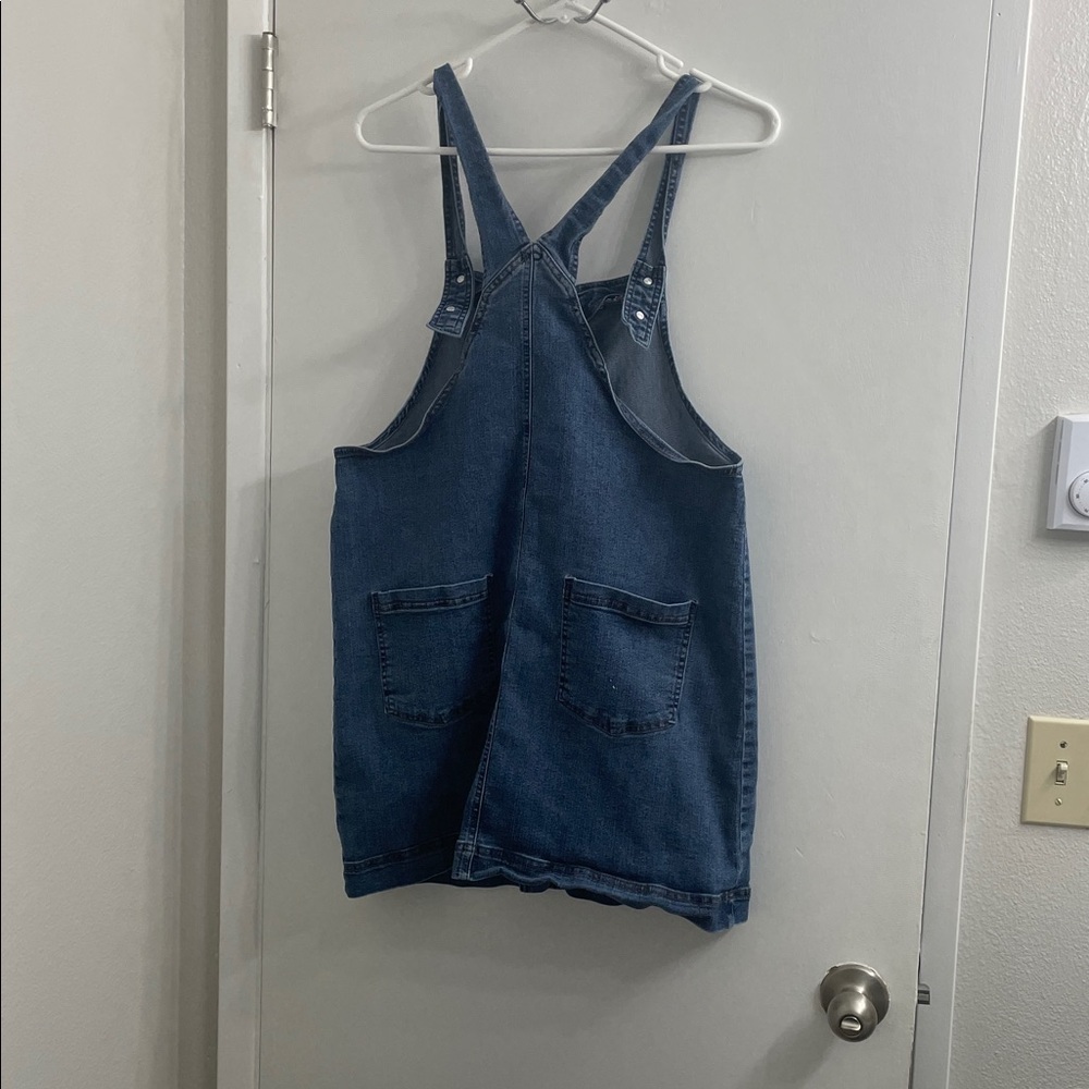 Blue Spice Denim Shirt with Gold Button - Picture 4 of 10